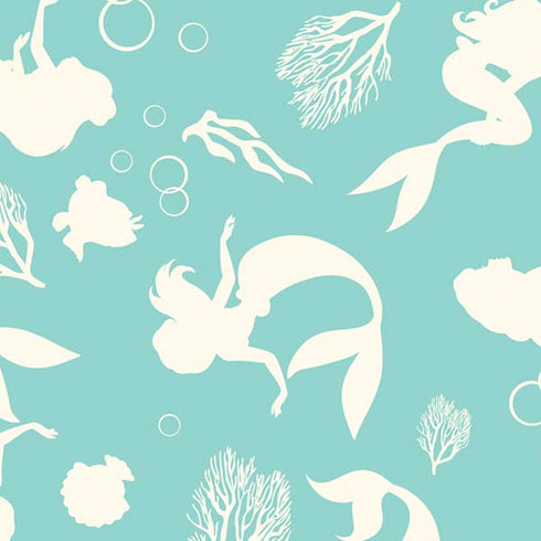 Disney The Little Mermaid Character Silhouette Pattern Moto E5 Play Skin